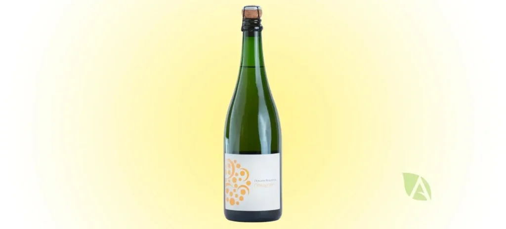 Bouteille de vin mousseux blanc, l'Intégrale du Domaine Bergeville