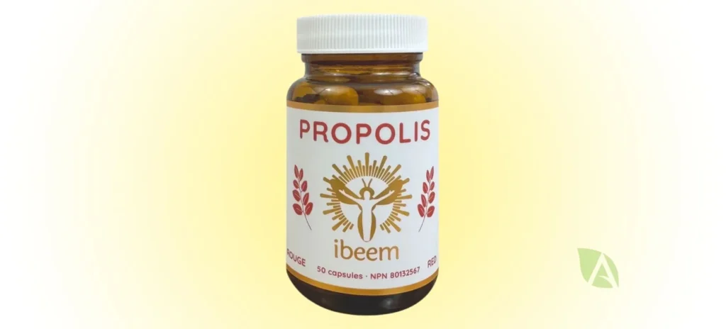 Propolis rouge de Dalbergia Ecastaphyllum en capsule de IBEEM
