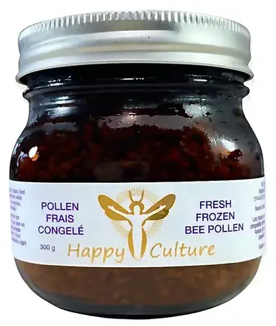 Pollen d'abeille multifloral frais congelé du Québec de IBEEM