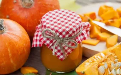 Confiture à la Red Kuri et aux pommes