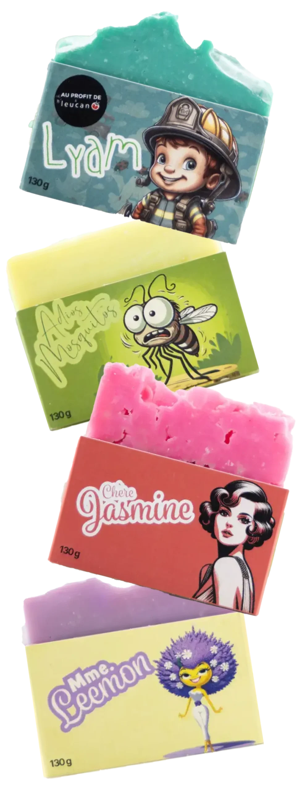 Savons artisanaux - savon Lyam - Savonnerie Aquave