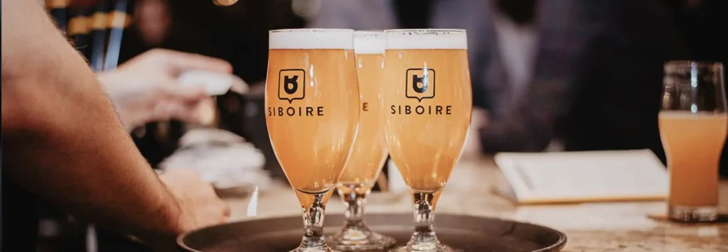 Siboire bières artisanales à la Coop Alentour