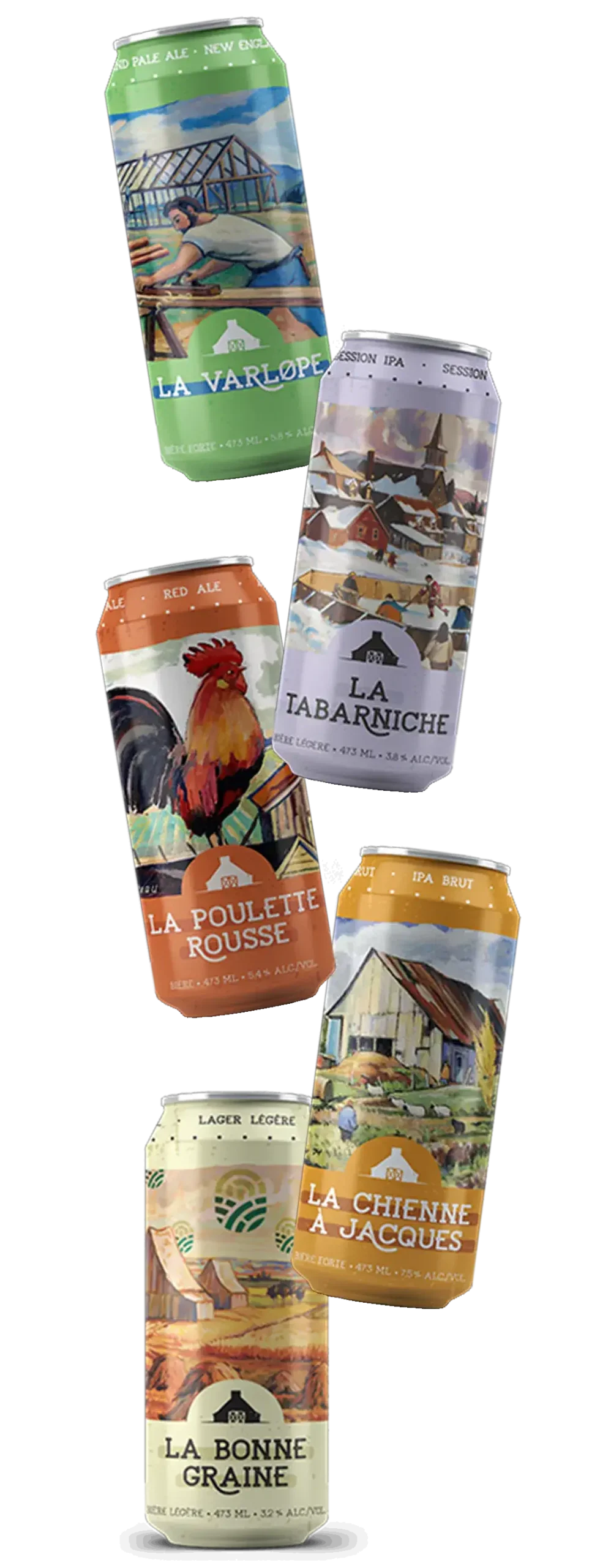 Bières artisanales de La Grange Pardue - Coop Alentour