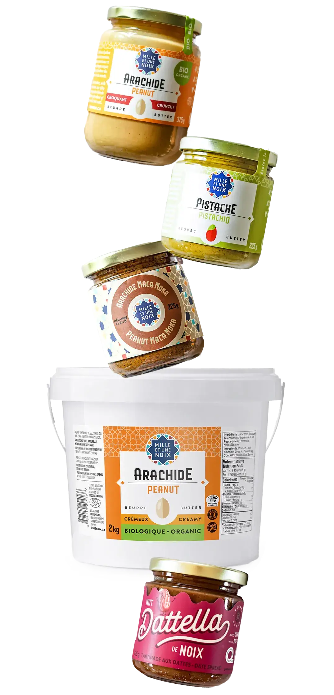 Produits de Mille et Une Noix à la Coop Alentour
