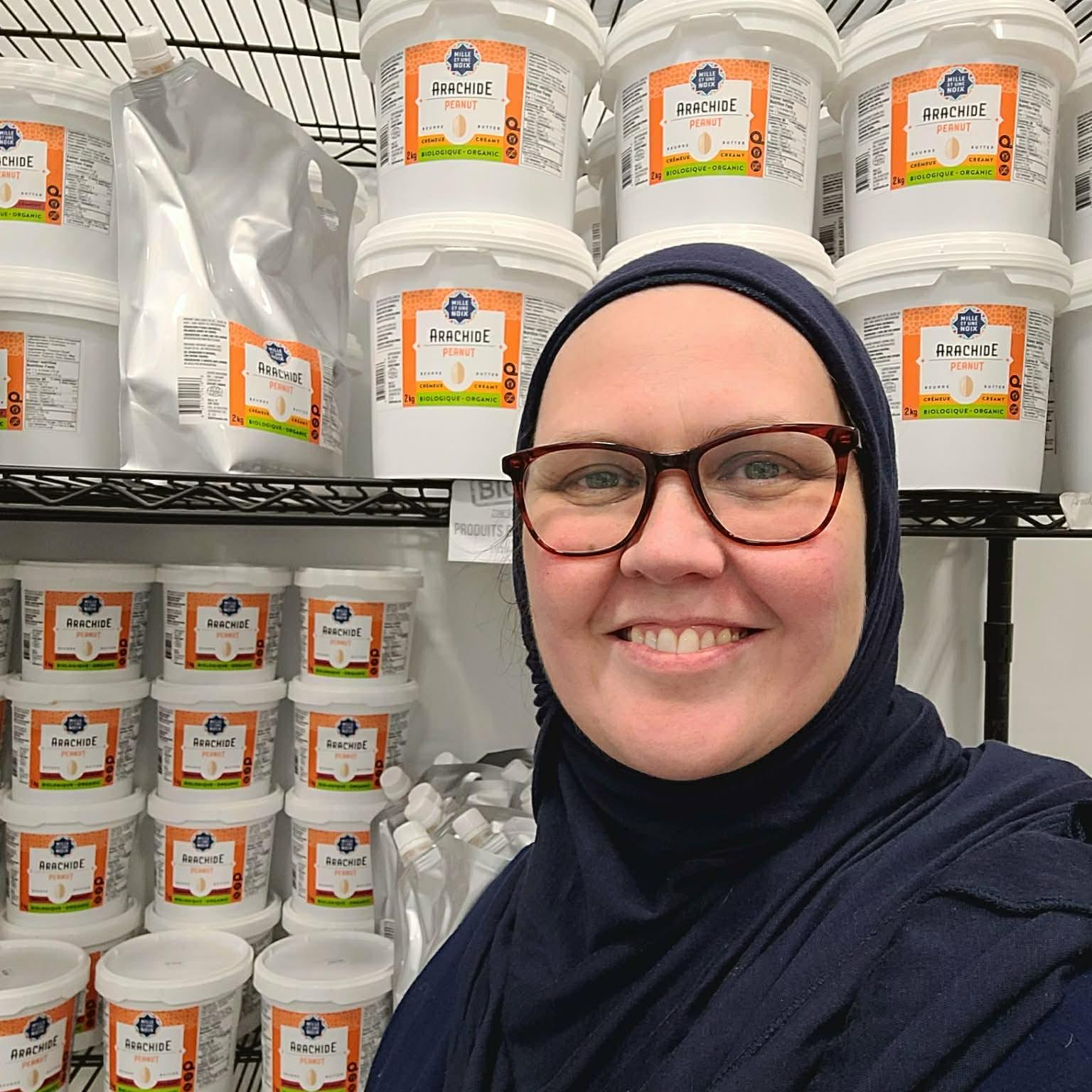 Sandra Nadeau de Mille et Une noix à Sherbrooke